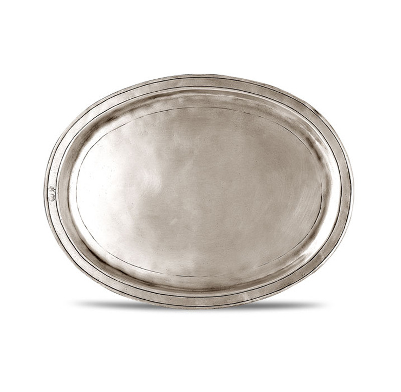 [코지타벨리니]Orvieto Oval Incised Tray Large (CT8471)