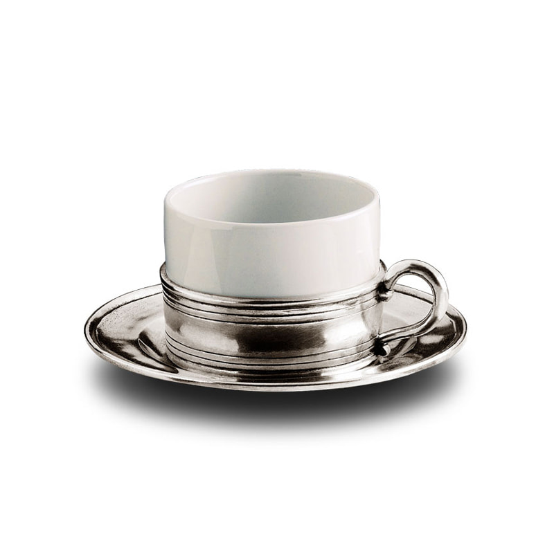 [코지타벨리니]Todi Caffuccino Tea Cup with Saucer (CT11115)