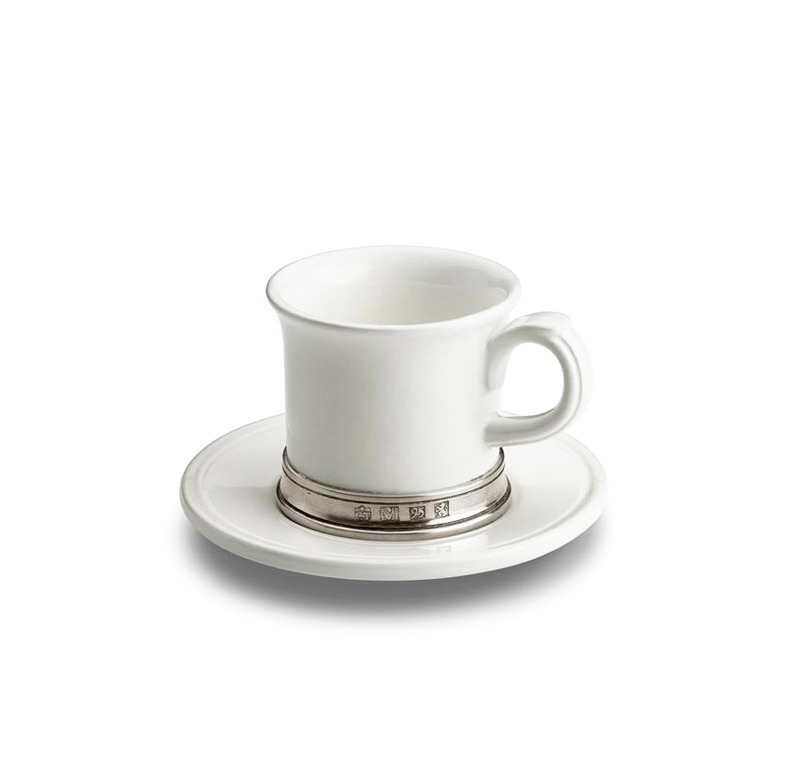 [코지타벨리니]Convivio Espresso Cup with Saucer (CT15320)