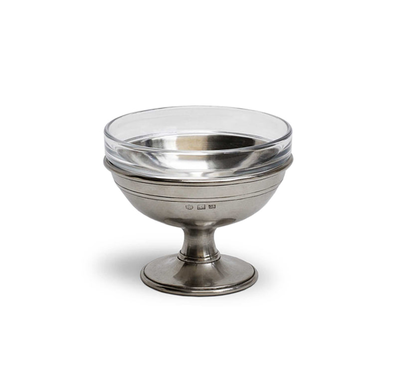 [코지타벨리니]Osteria Footed Ice cream cup with glass (CT13760)