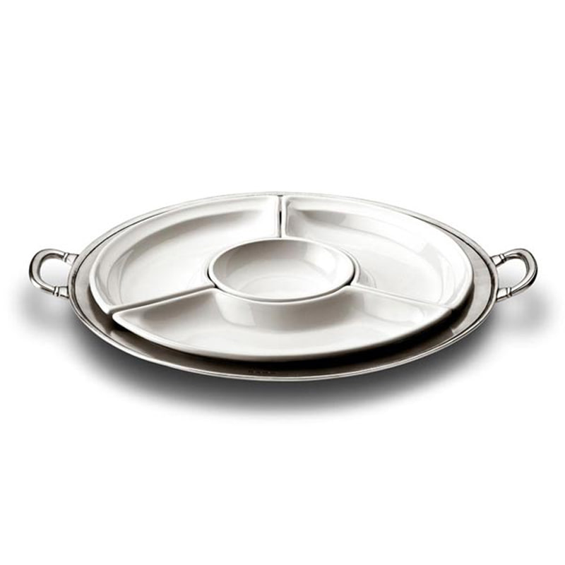 [코지타벨리니]Convivio Round Sectional Platter (CT15270)