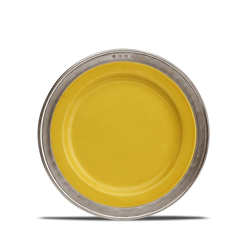 [코지타벨리니]Convivio Salad/Dessert Plate Yellow (CT15035)